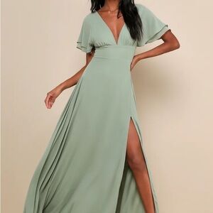 Lulu's Promise of Love Maxi Dress